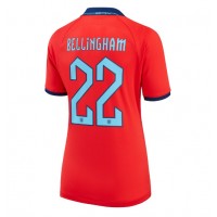 England Jude Bellingham #22 Bortatröja Kvinnor VM 2022 Korta ärmar